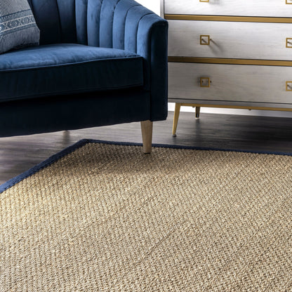 Nuloom Kiana Casual Teppich mit Seegrasrand