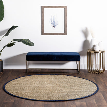 Nuloom Kiana Casual Teppich mit Seegrasrand