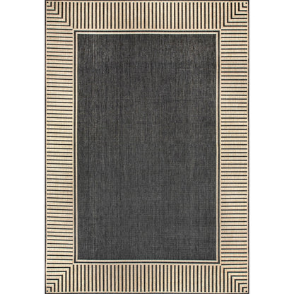 Nuloom Leah Classic Bordered Indoor/Outdoor-Teppich