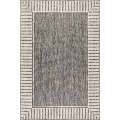 Nuloom Leah Classic Bordered Indoor/Outdoor-Teppich