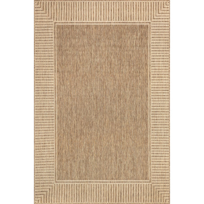 Nuloom Leah Classic Bordered Indoor/Outdoor-Teppich