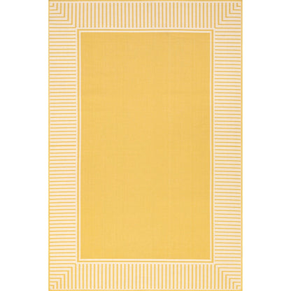 Nuloom Leah Classic Bordered Indoor/Outdoor-Teppich