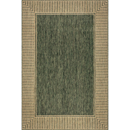 Nuloom Leah Classic Bordered Indoor/Outdoor-Teppich