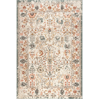Nuloom Lenore Vintage-Teppich mit Blumenmuster