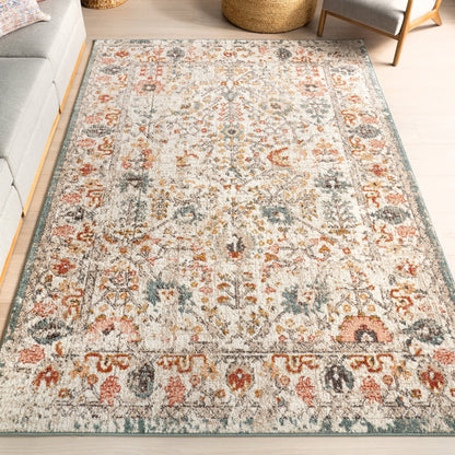 Nuloom Lenore Vintage-Teppich mit Blumenmuster