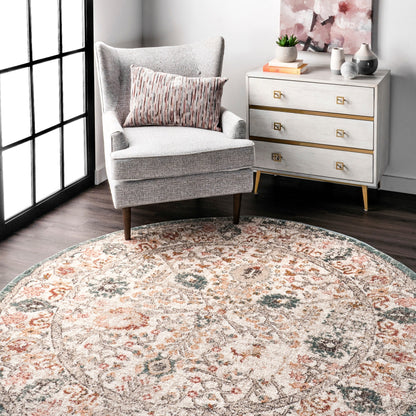 Nuloom Lenore Vintage-Teppich mit Blumenmuster