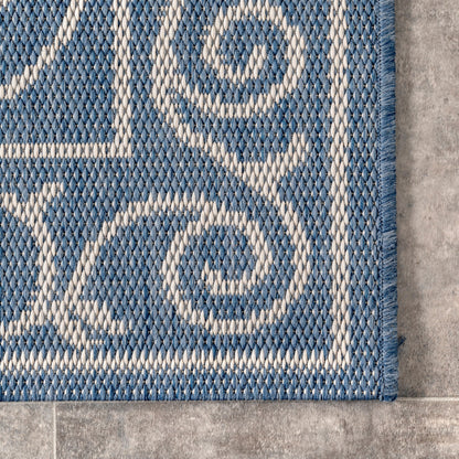 Nuloom Kathleen Traditioneller Teppich für drinnen und draußen