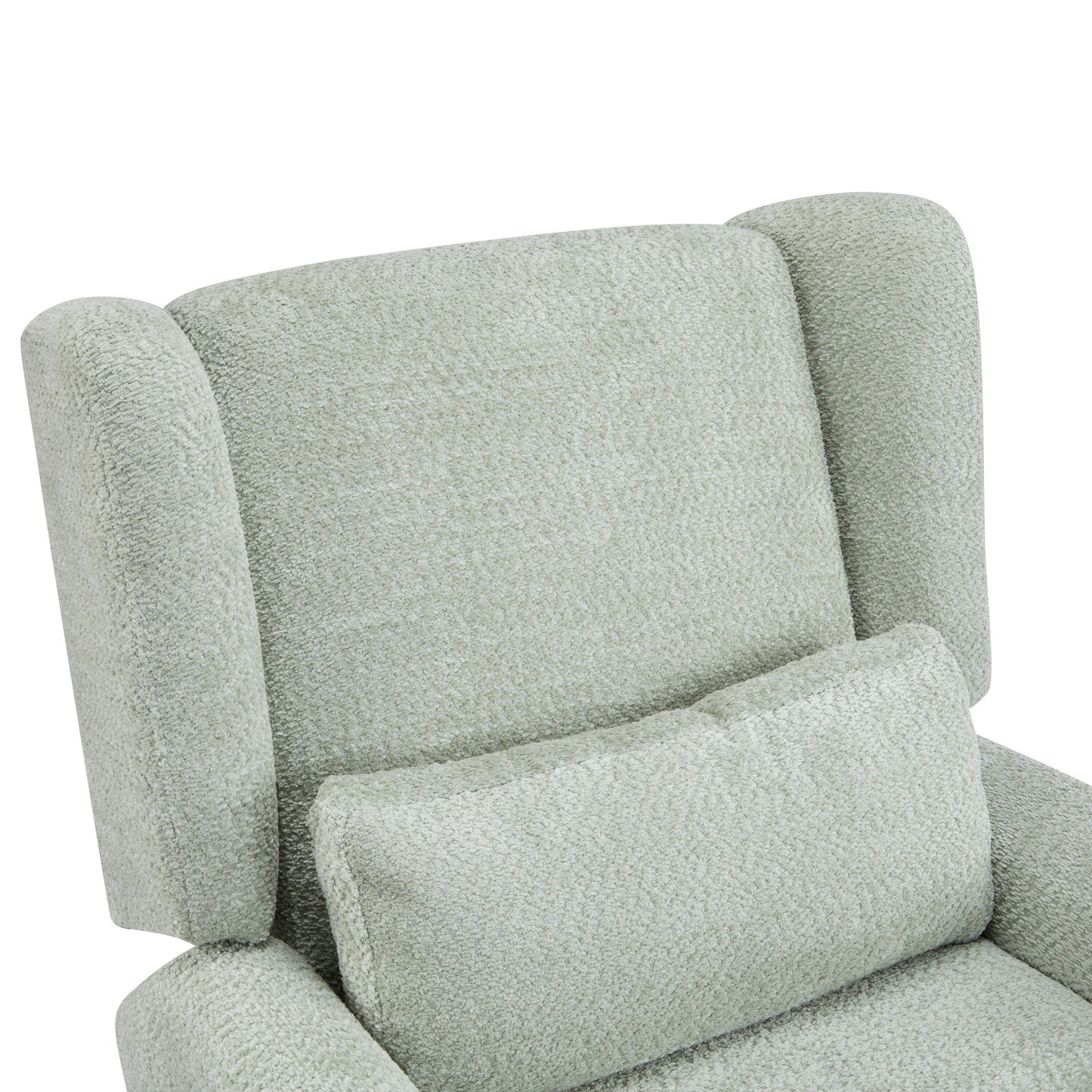 Christopher Knight Home - Starling Power Swivel Recliner With Gold Metal Base