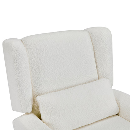Christopher Knight Home - Starling Power Swivel Recliner With Gold Metal Base