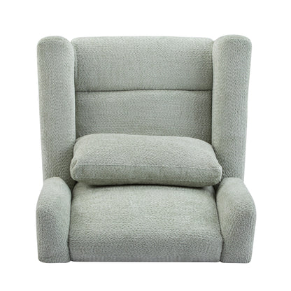 Christopher Knight Home - Starling Power Swivel Recliner With Gold Metal Base