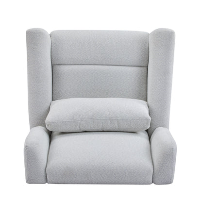 Christopher Knight Home - Starling Power Swivel Recliner With Gold Metal Base