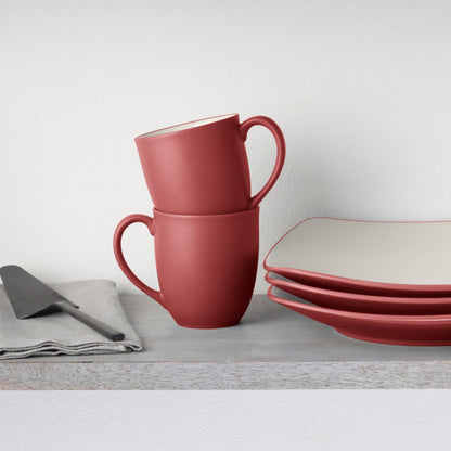Noritake Colorwave-Set mit 4 Bechern, 12 oz.