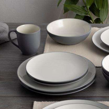 Noritake Colorwave 16-teiliges Coupe-Geschirrset, Service für 4