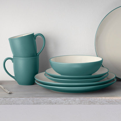 Noritake Colorwave 16-teiliges Coupe-Geschirrset, Service für 4