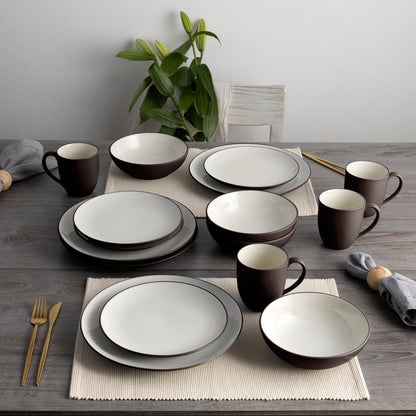 Noritake Colorwave 16-teiliges Coupe-Geschirrset, Service für 4