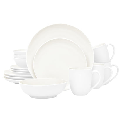 Noritake Colorwave 16-teiliges Coupe-Geschirrset, Service für 4