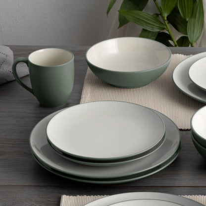 Noritake Colorwave 16-teiliges Coupe-Geschirrset, Service für 4