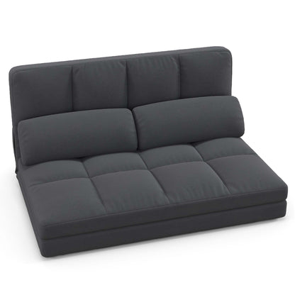 Costway Floor Sofa Bed with 2 Pillows 6 Positions Adjustable Backrest - See Details