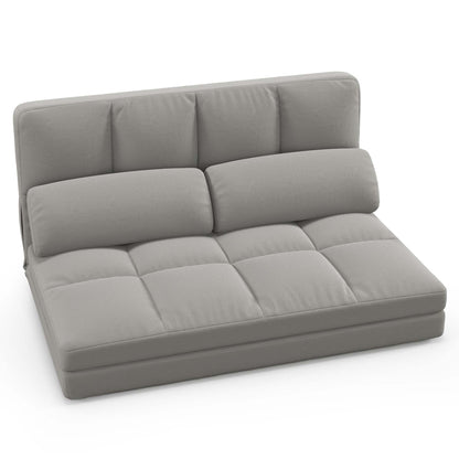 Costway Floor Sofa Bed with 2 Pillows 6 Positions Adjustable Backrest - See Details