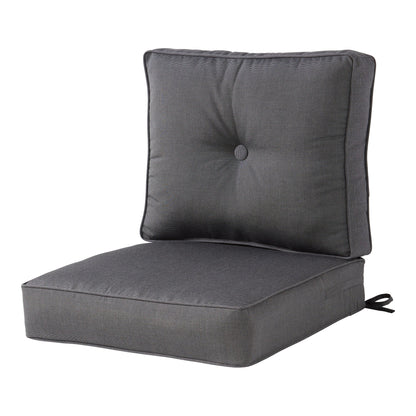Sunbrella 2-teiliges Premium Deep Seat Outdoor-Kissenset