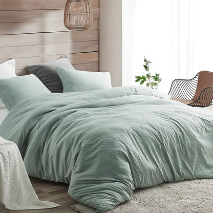 Natural Loft King Solid Bettbezug-Set