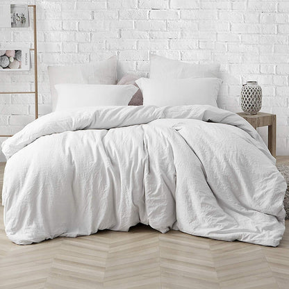 Natural Loft King Solid Bettbezug-Set
