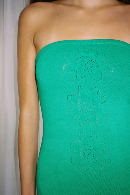 Bettina trägerloses Schlauchkleid – Amazon