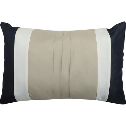 Nanshing Blake 7-teiliges modernes Colorblock-Bettdeckenset