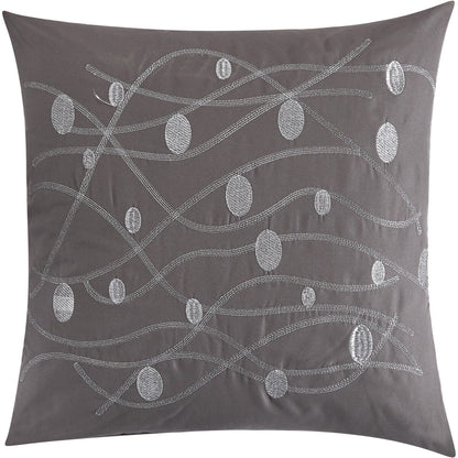 Nanshing Caspa 7-teiliges Bettdeckenset mit schickem Blattdesign