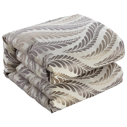 Nanshing Caspa 7-teiliges Bettdeckenset mit schickem Blattdesign