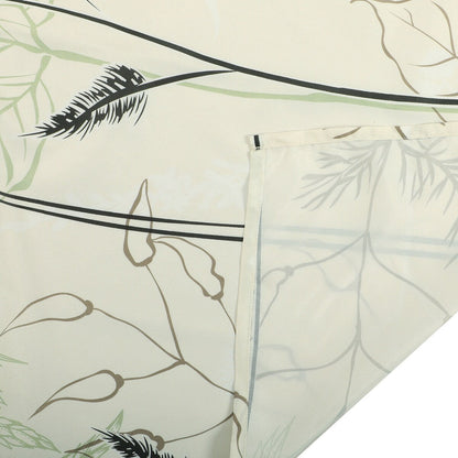 Nanshing Senna Mikrofaser-Duschvorhang mit botanischem Druck, Einzelstück
