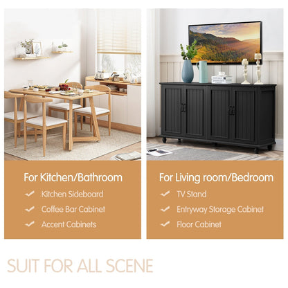 Küchen-Sideboard, Kaffeebar-Schrank, Akzent-Aufbewahrungsschrank