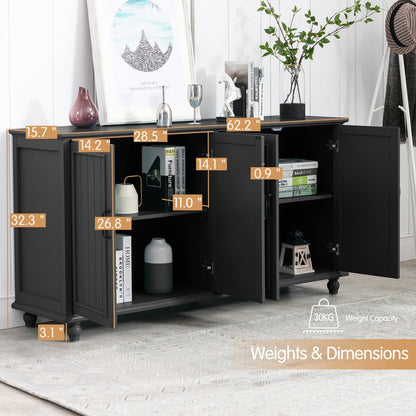 Küchen-Sideboard, Kaffeebar-Schrank, Akzent-Aufbewahrungsschrank