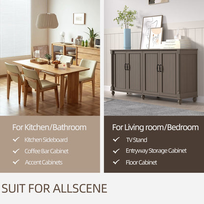 Küchen-Sideboard, Kaffeebar-Schrank, Akzent-Aufbewahrungsschrank