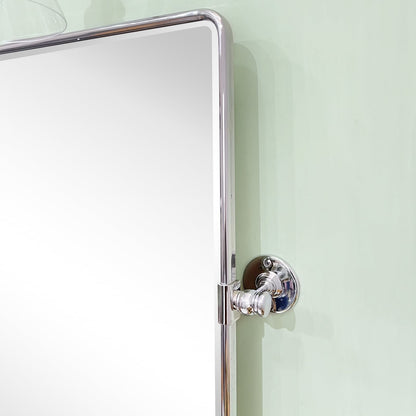 TEHOME Lutalo horizontaler abgeschrägter Badezimmer-/Kosmetikspiegel