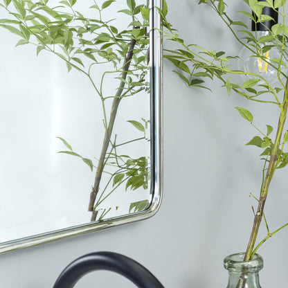 TEHOME Lutalo horizontaler abgeschrägter Badezimmer-/Kosmetikspiegel