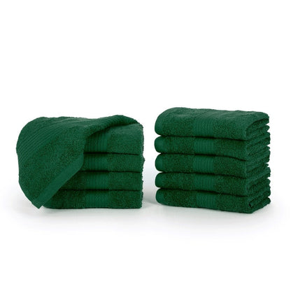 Luxuriöse, weiche Waschlappen aus Baumwolle, 600 g/m², 30,5 x 30,5 cm, von Ample Decor, 10 Stück