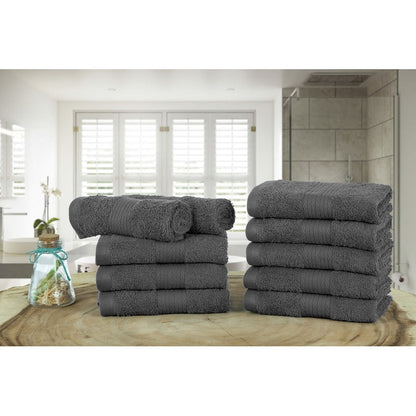 Luxuriöse, weiche Waschlappen aus Baumwolle, 600 g/m², 30,5 x 30,5 cm, von Ample Decor, 10 Stück