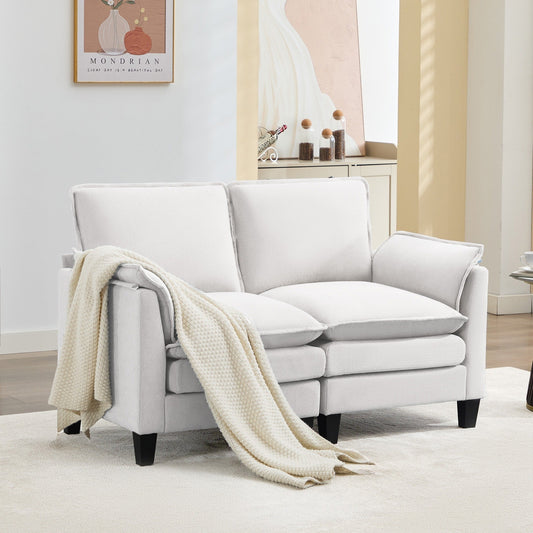 Luxury 2-Seat Sofa â?Cloud-Like Comfort, Sturdy Design â?For Living Rooms & Offices