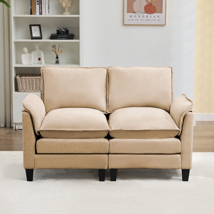 Luxury 2-Seat Sofa â?Cloud-Like Comfort, Sturdy Design â?For Living Rooms & Offices