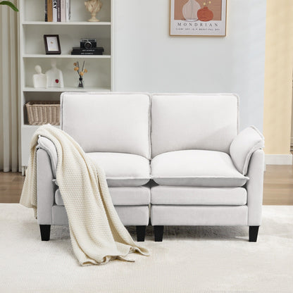 Luxury 2-Seat Sofa â?Cloud-Like Comfort, Sturdy Design â?For Living Rooms & Offices