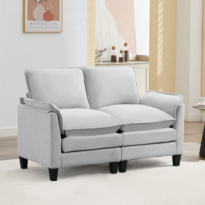 Luxury 2-Seat Sofa â?Cloud-Like Comfort, Sturdy Design â?For Living Rooms & Offices