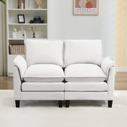 Luxury 2-Seat Sofa â?Cloud-Like Comfort, Sturdy Design â?For Living Rooms & Offices