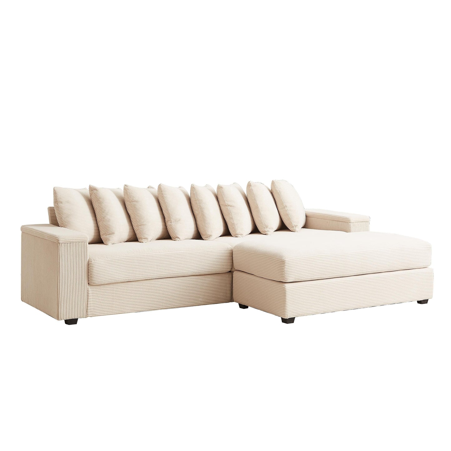 Luxury Sleeper Sofa Bed with Soft Cushion - Ultimate Comfort for Your Home