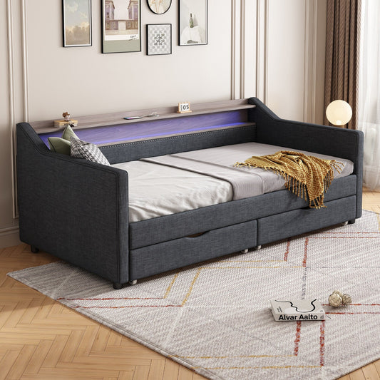 Luxury Sleeper Sofa Bed with Soft Cushion - Ultimate Comfort for Your Home