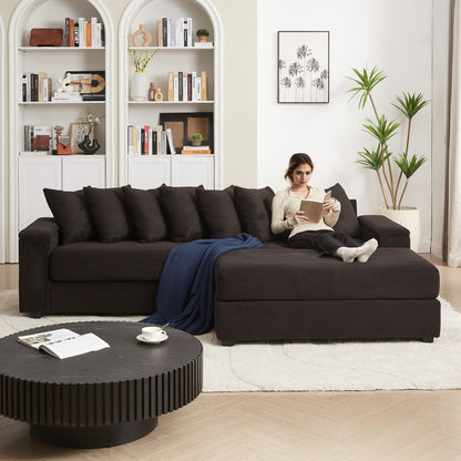 Luxury Sleeper Sofa Bed with Soft Cushion - Ultimate Comfort for Your Home