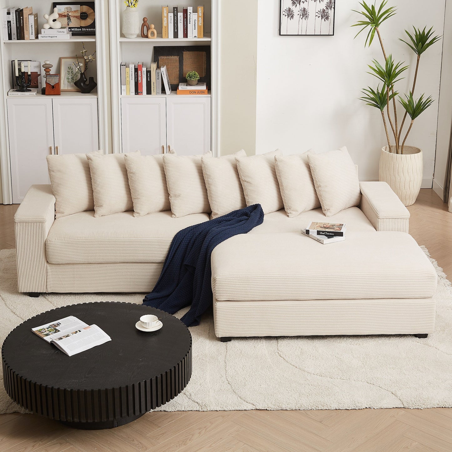 Luxury Sleeper Sofa Bed with Soft Cushion - Ultimate Comfort for Your Home
