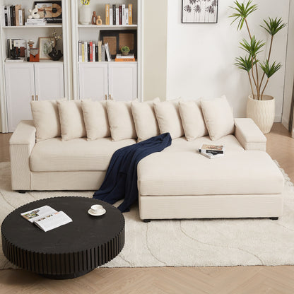 Luxury Sleeper Sofa Bed with Soft Cushion - Ultimate Comfort for Your Home