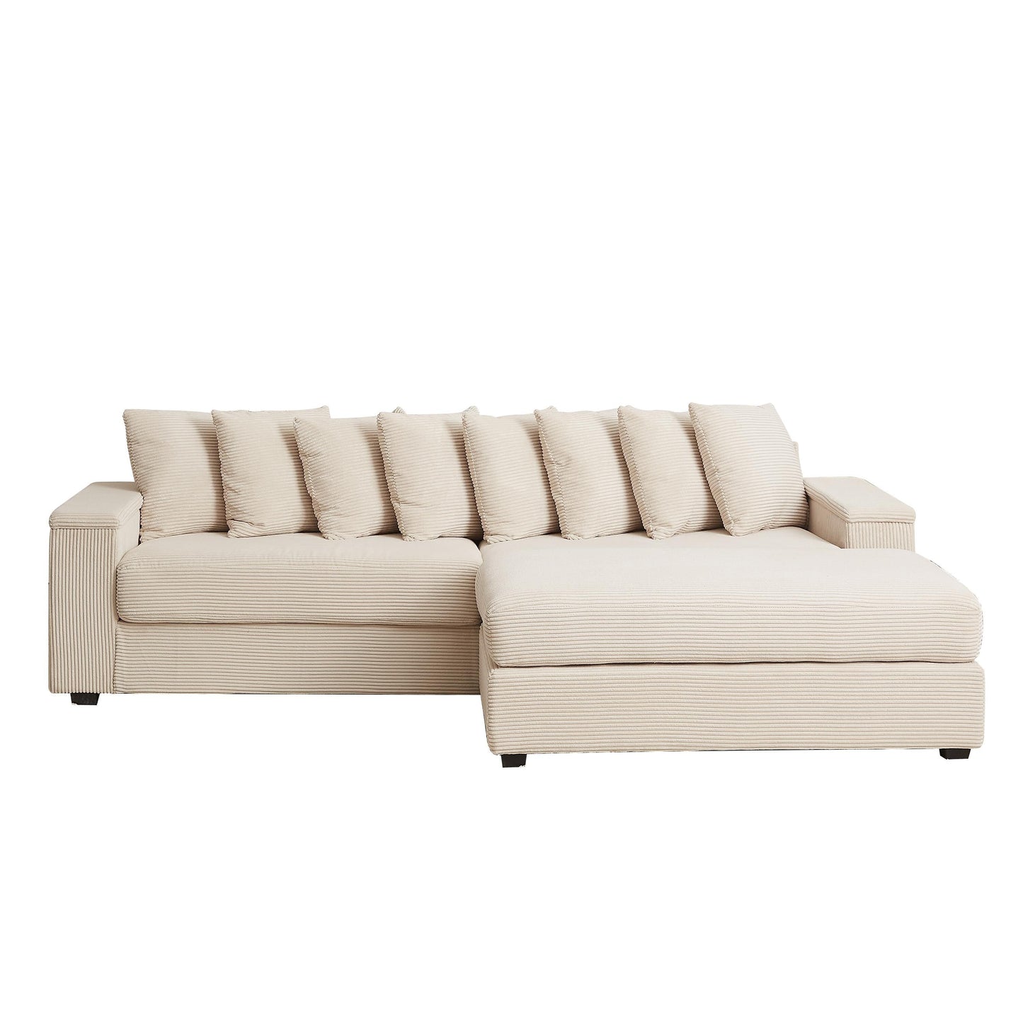 Luxury Sleeper Sofa Bed with Soft Cushion - Ultimate Comfort for Your Home