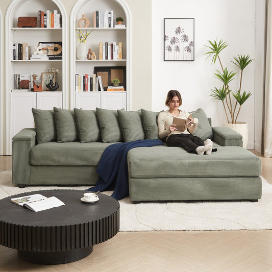 Luxury Sleeper Sofa Bed with Soft Cushion - Ultimate Comfort for Your Home